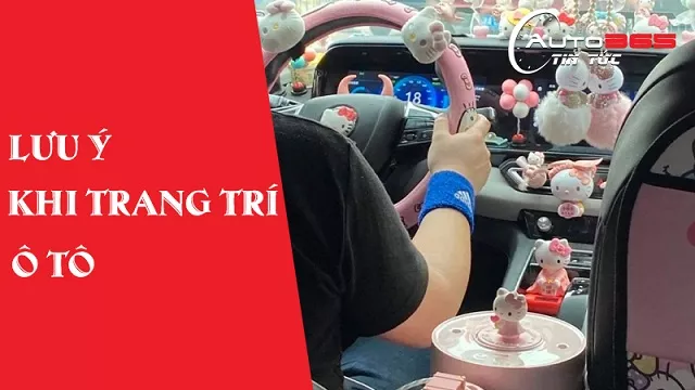 NHỮNG VỊ TRÍ NÊN LƯU Ý KHI TRANG TRÍ TRÊN Ô TÔ