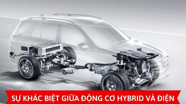 SỰ KHÁC BIỆT GIỮA ĐỘNG CƠ HYBRID VÀ ĐIỆN