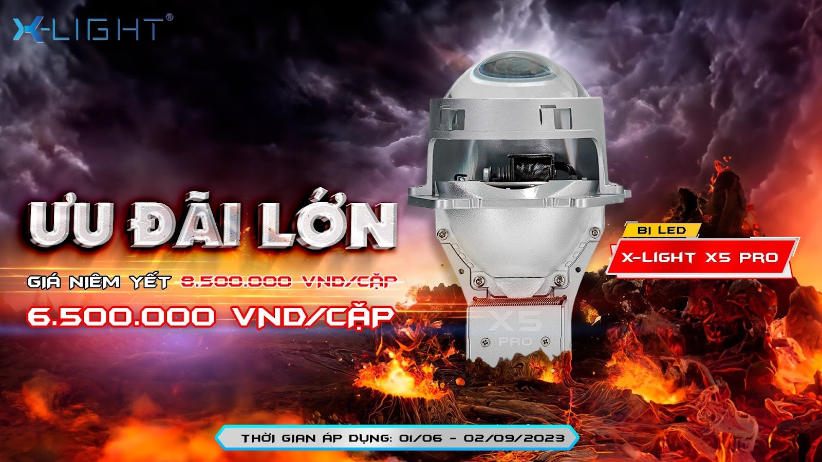 Chuong Trinh Uu Dai 2 Trieu Dong Khi Lap X Light X5 Pro