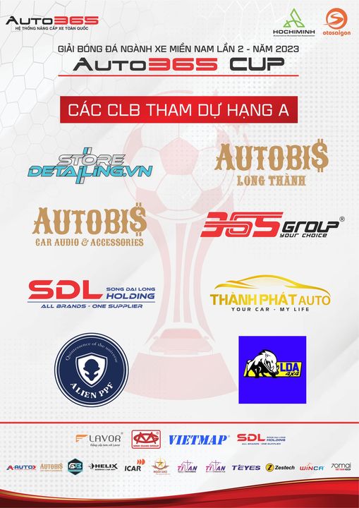 Giai Bong Da Nganh Xe Mien Nam 2023 Auto365 Cup Co Gi