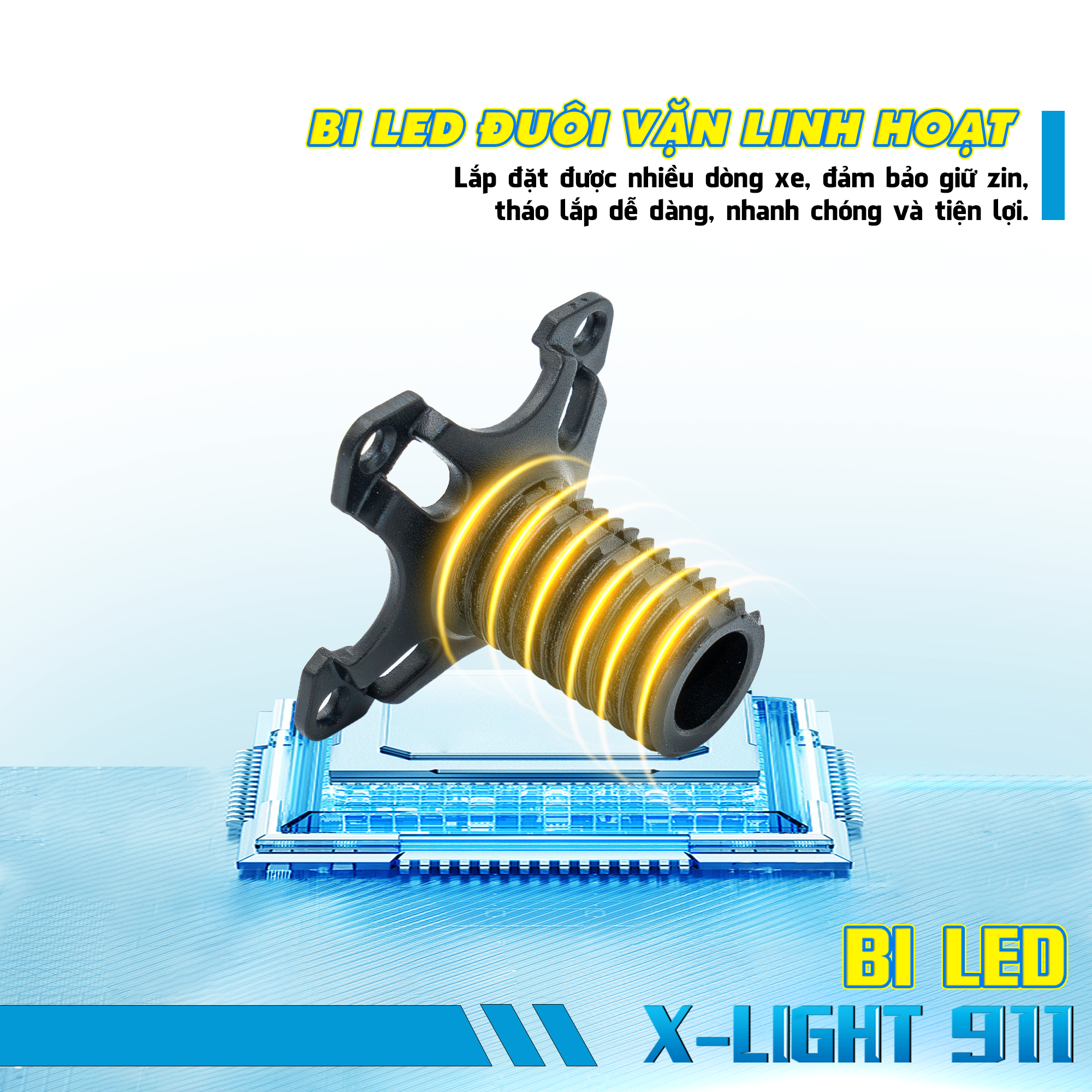Ford Ranger Do Den Bi Led X Light 911 4