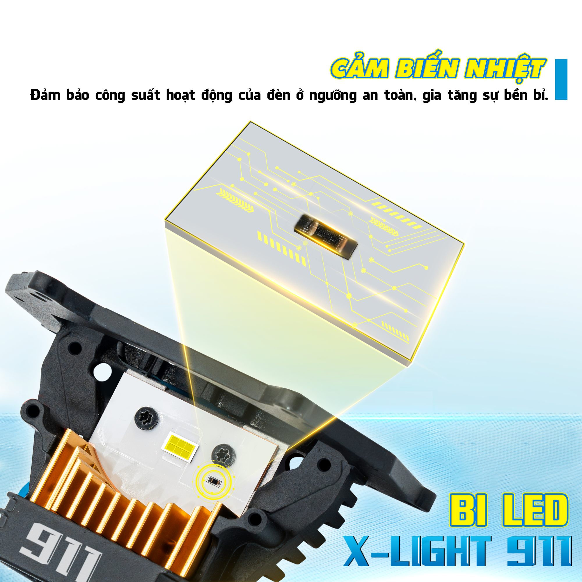 Ford Ranger Do Den Bi Led X Light 911 6
