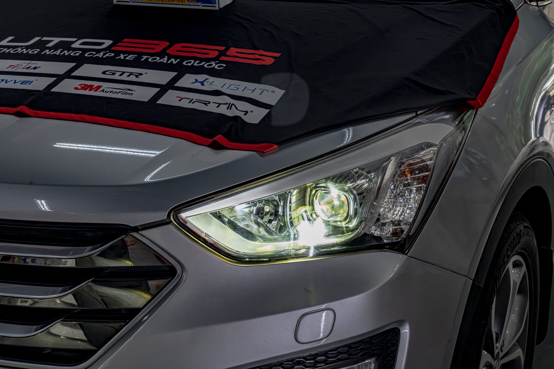 Hyundai Santafe Do Den Bi Led X Light V20 Square 13
