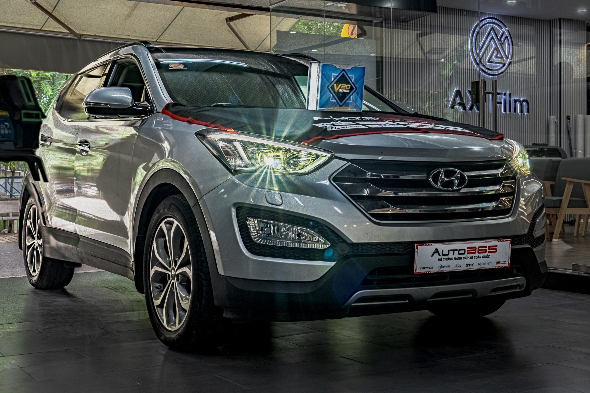 Hyundai Santafe Do Den Bi Led X Light V20 Square 14
