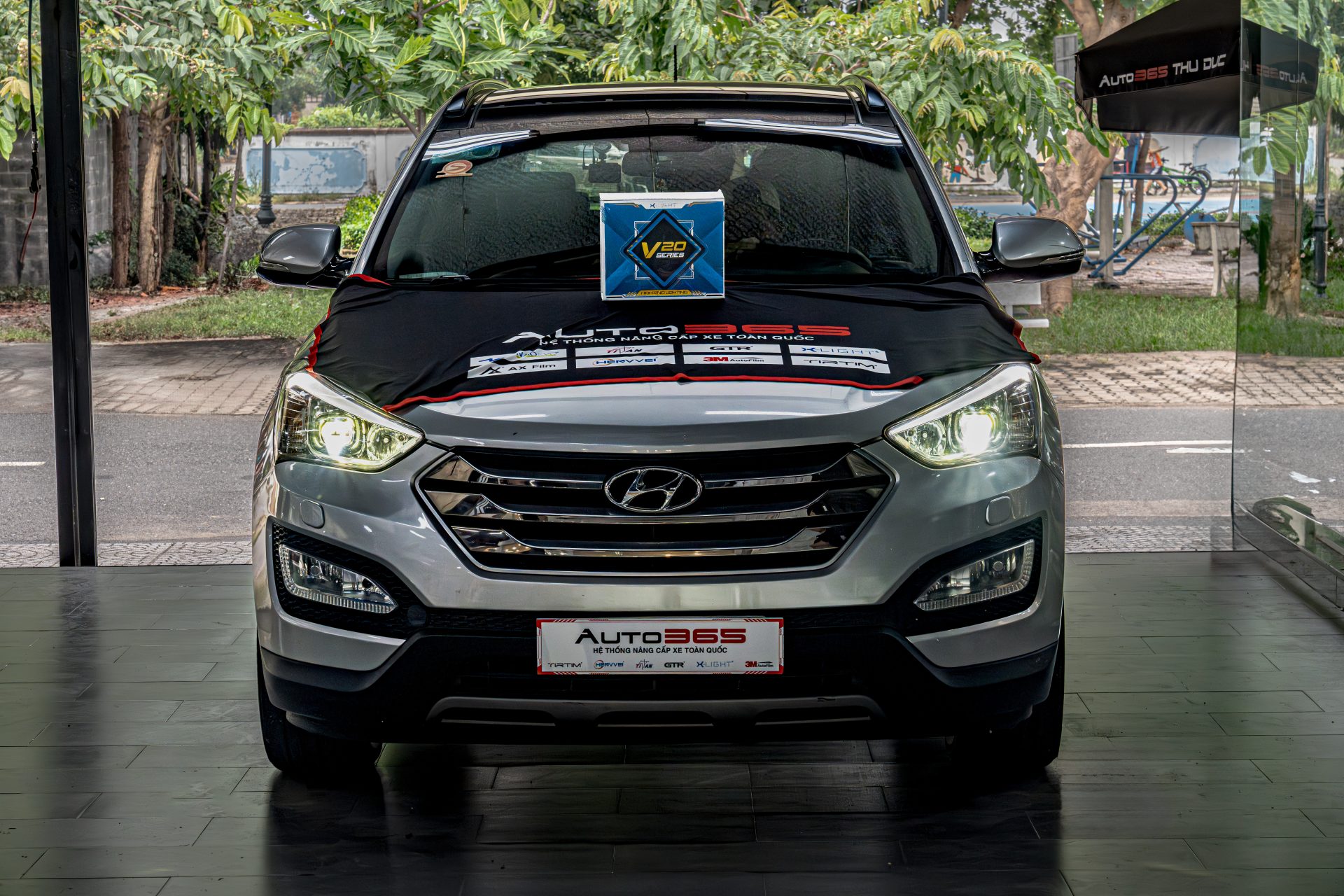 Hyundai Santafe Do Den Bi Led X Light V20 Square 15