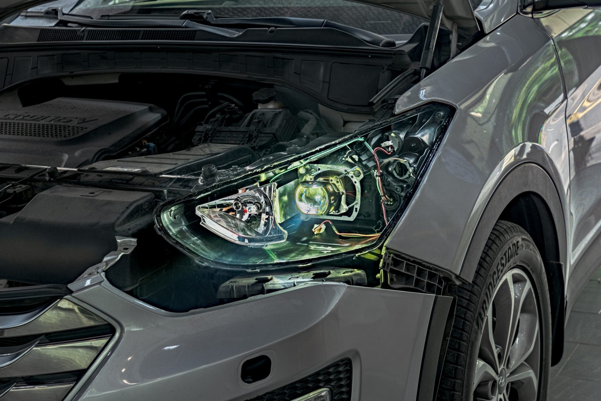 Hyundai Santafe Do Den Bi Led X Light V20 Square 7