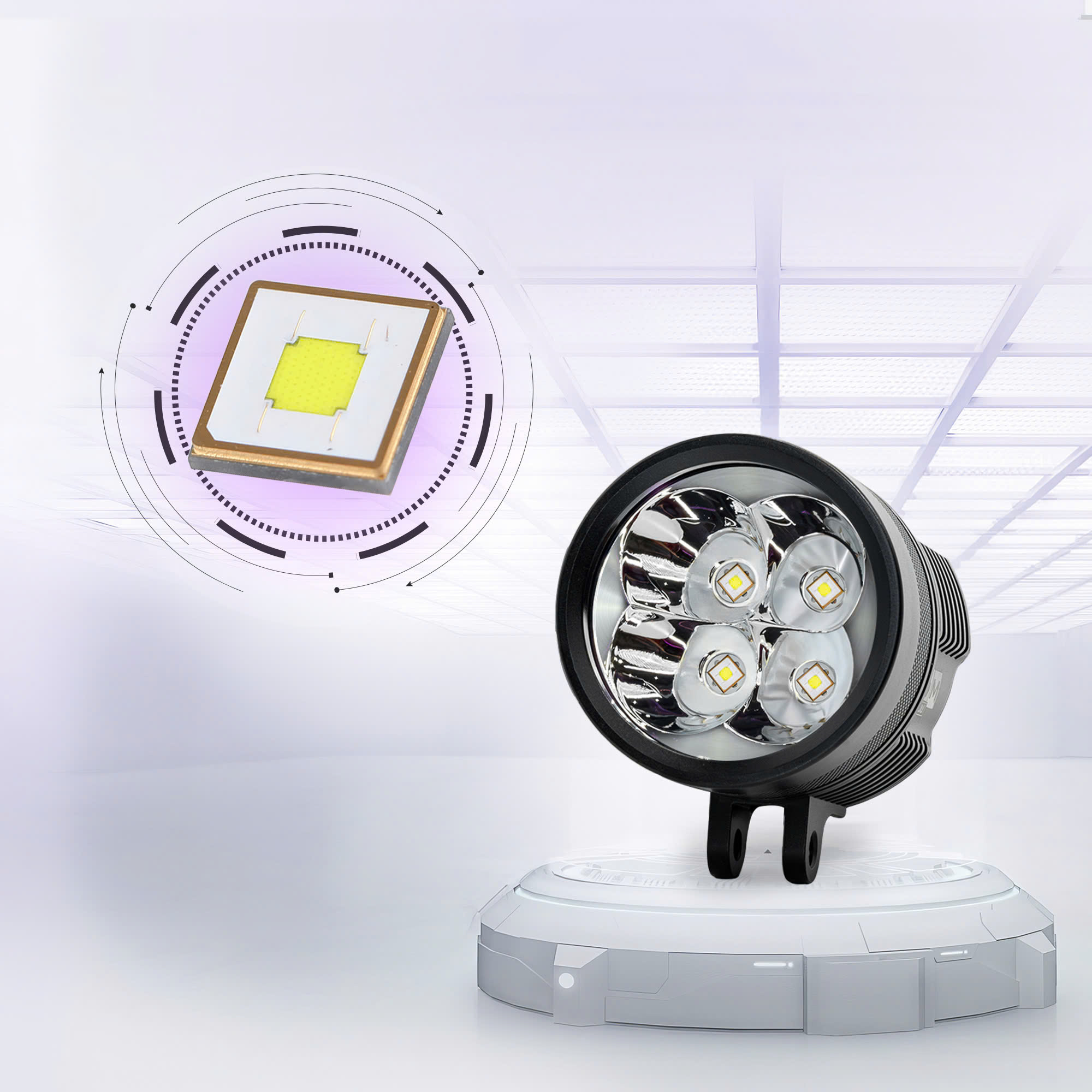 Chip Led Sft 40 Tren Titan Moto M60 Ultra V2 4