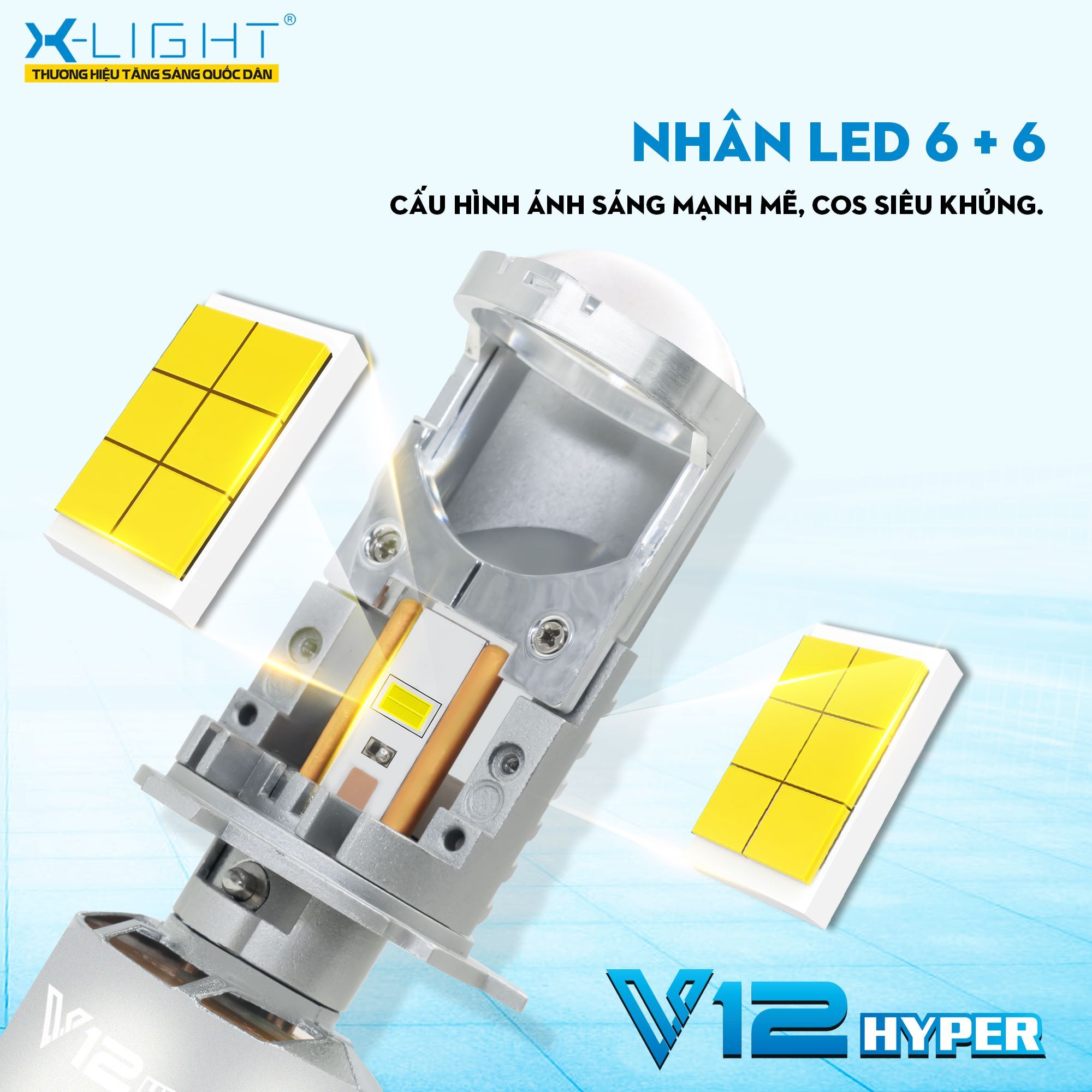 Hinh Anh Xe Lap Bi Led Mini X Light V12 Hyper 3