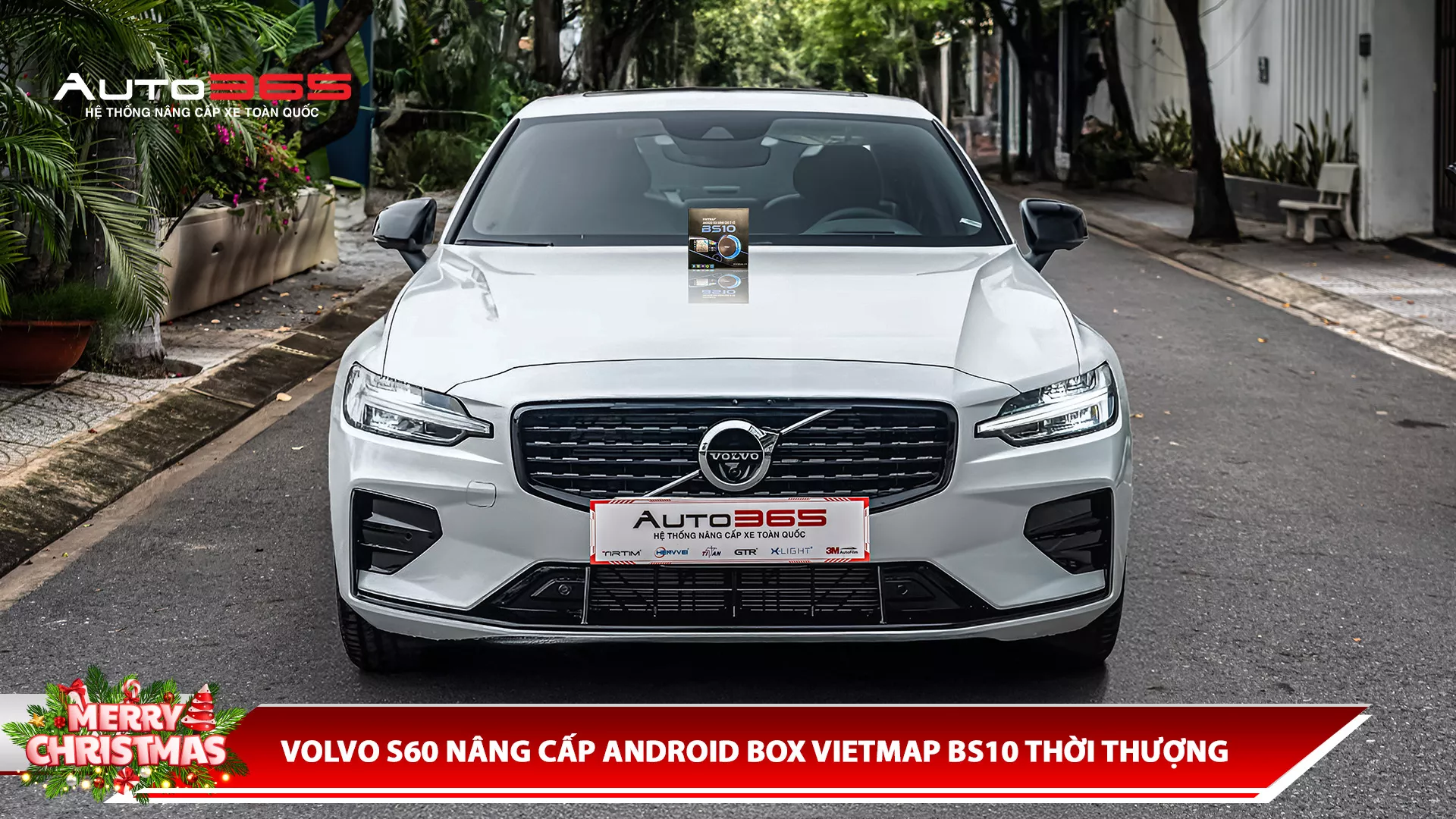 VOLVO S60 NÂNG CẤP ANDROID BOX VIETMAP BS10 THỜI THƯỢNG