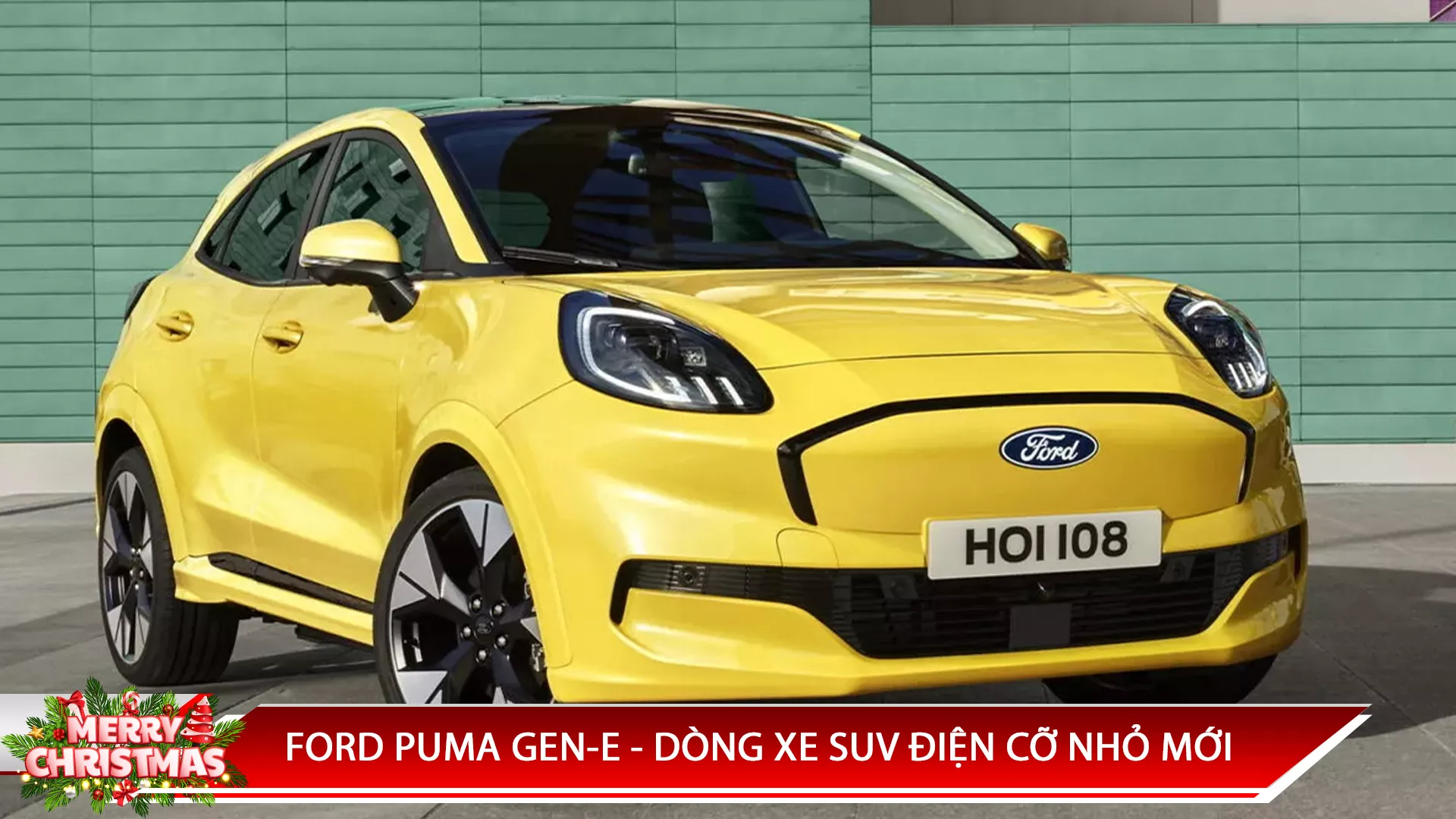 FORD PUMA GEN-E - DÒNG XE SUV ĐIỆN CỠ NHỎ MỚI