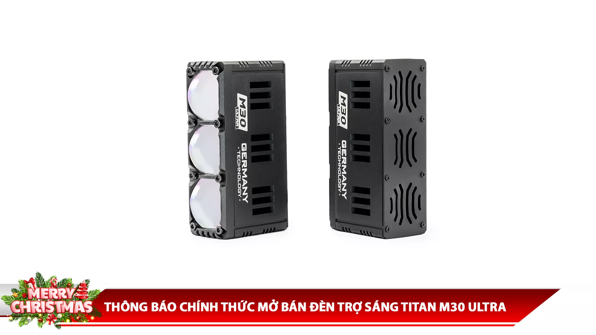 THÔNG BÁO CHÍNH THỨC MỞ BÁN ĐÈN TRỢ SÁNG TITAN M30 ULTRA