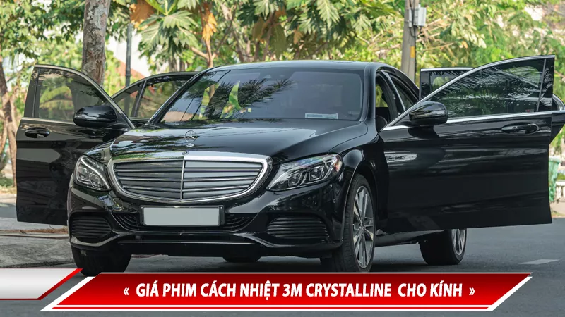 Bảng giá phim cách nhiệt 3M Crystalline cho kính lái 2026