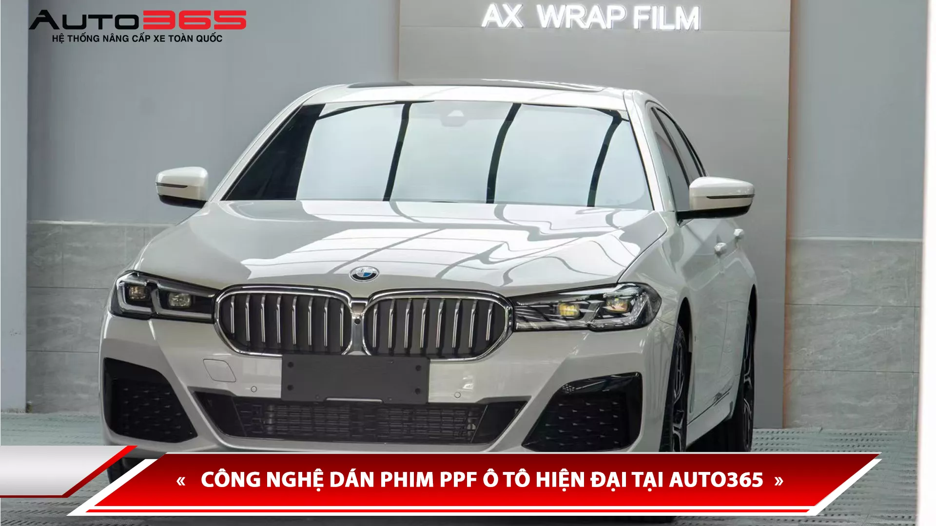 QUY TRÌNH DÁN PHIM PPF CHUYÊN NGHIỆP TẠI AUTO365