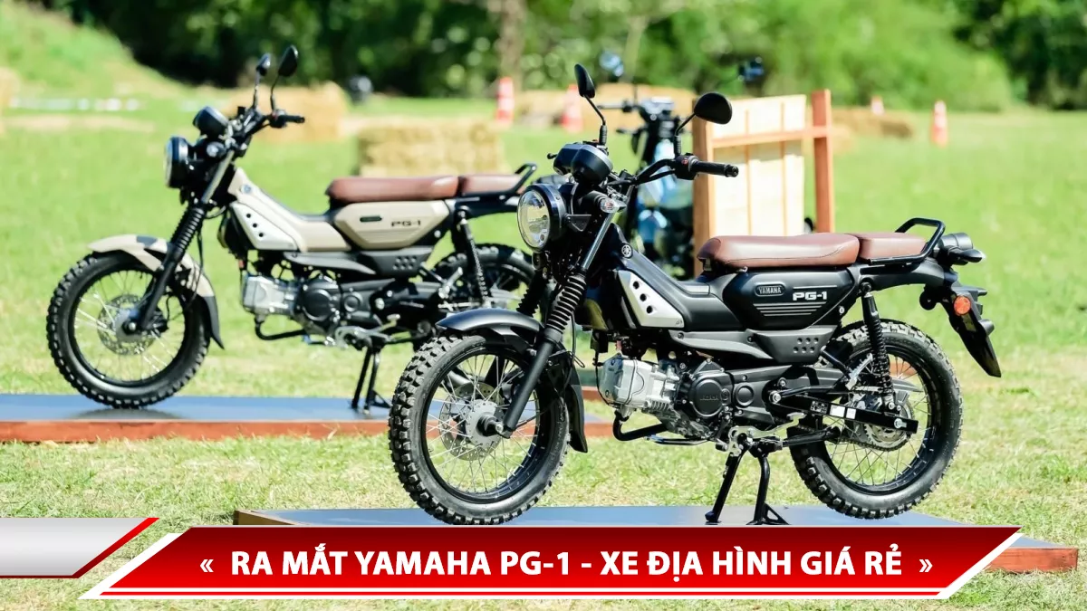 RA MẮT YAMAHA PG-1 - XE ĐỊA HÌNH GIÁ RẺ