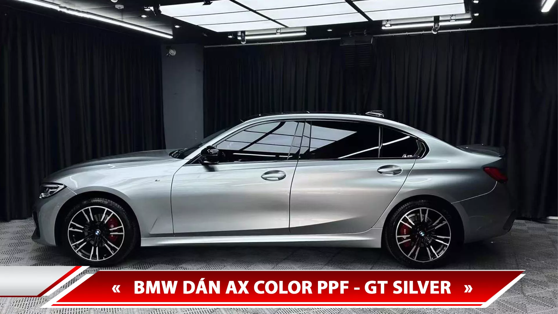 BMW DÁN AX COLOR PPF - GT SILVER 