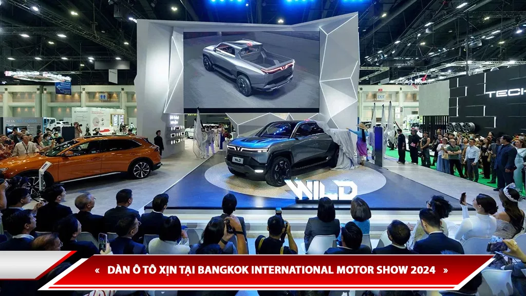 DÀN Ô TÔ XỊN QUY TỤ TẠI TRIỂN LÃM LỚN NHẤT ĐÔNG NAM Á - BANGKOK INTERNATIONAL MOTOR SHOW 2024