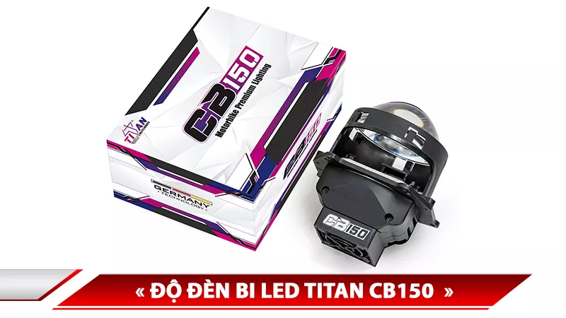 ĐỘ ĐÈN BI LED TITAN CB150