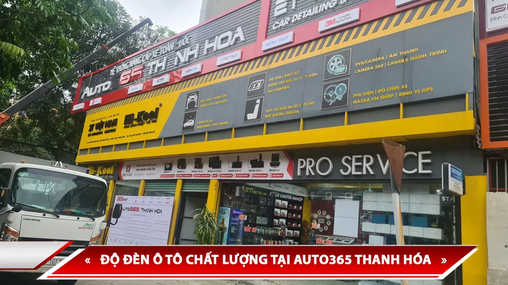 ĐỘ ĐÈN Ô TÔ CHẤT LƯỢNG TẠI AUTO365 THANH HÓA