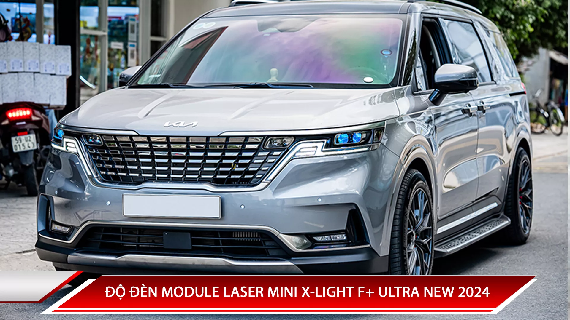 ĐỘ ĐÈN MODULE BI LASER MINI X-LIGHT F+ ULTRA NEW 2024 CHO CÁC DÒNG XE