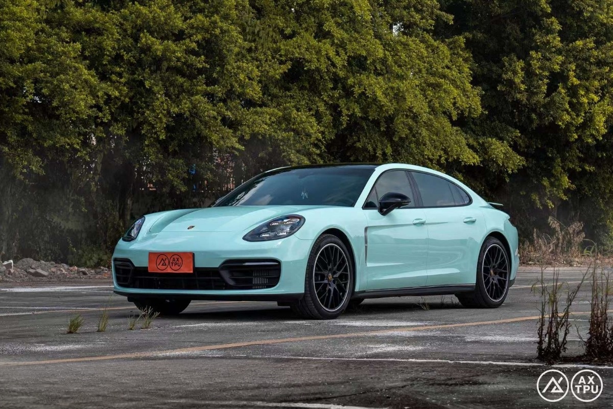 Porsche Panamera Dan Ax Color Ppf Segano Green 1