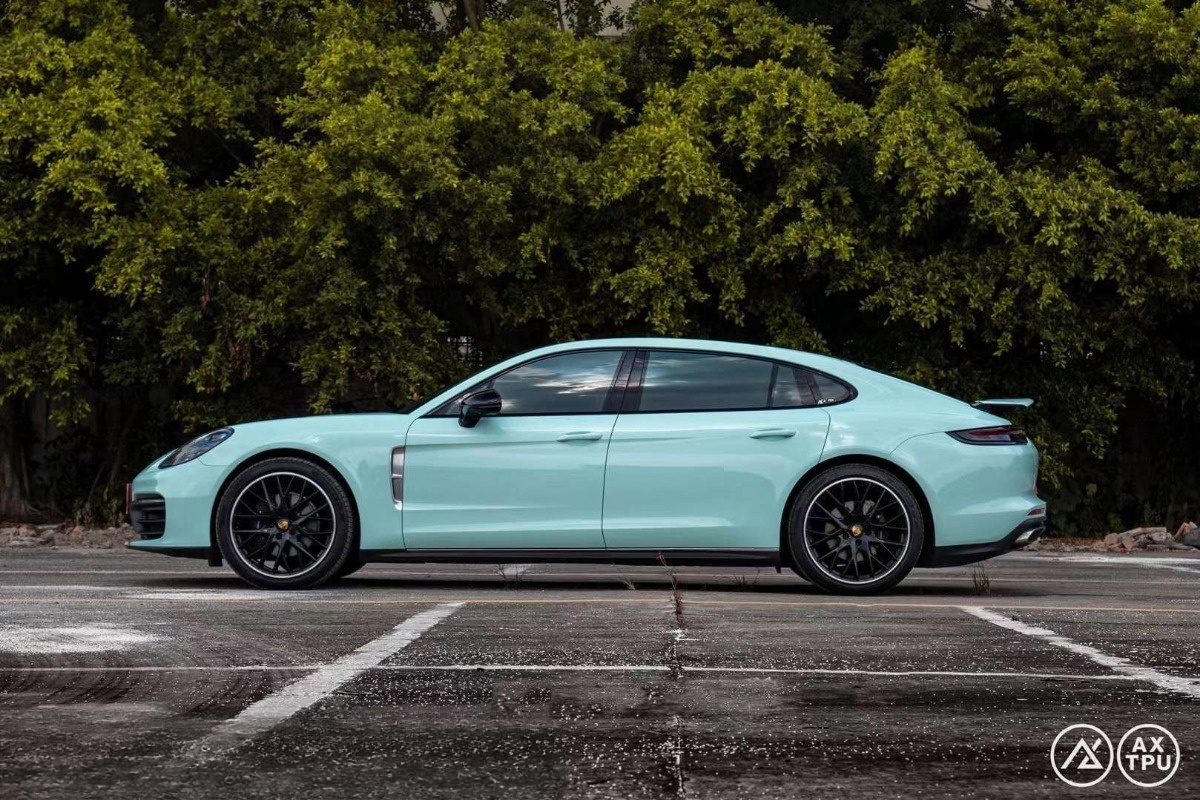 Porsche Panamera Dan Ax Color Ppf Segano Green 3