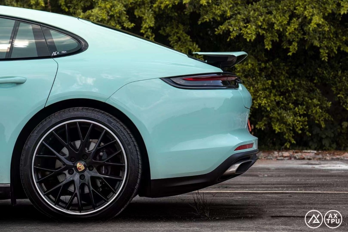 Porsche Panamera Dan Ax Color Ppf Segano Green 7