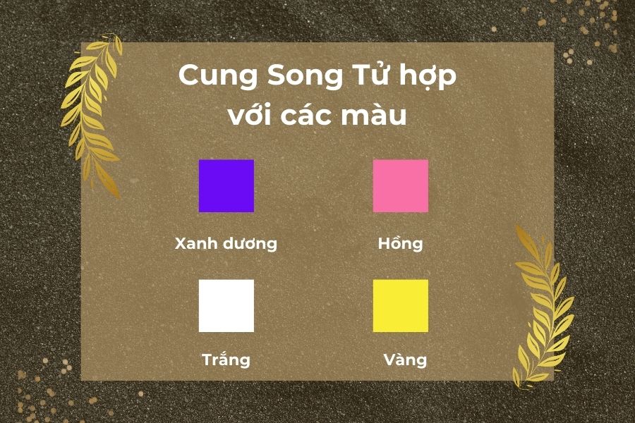 Cung Song Tử Hợp Màu Gì?