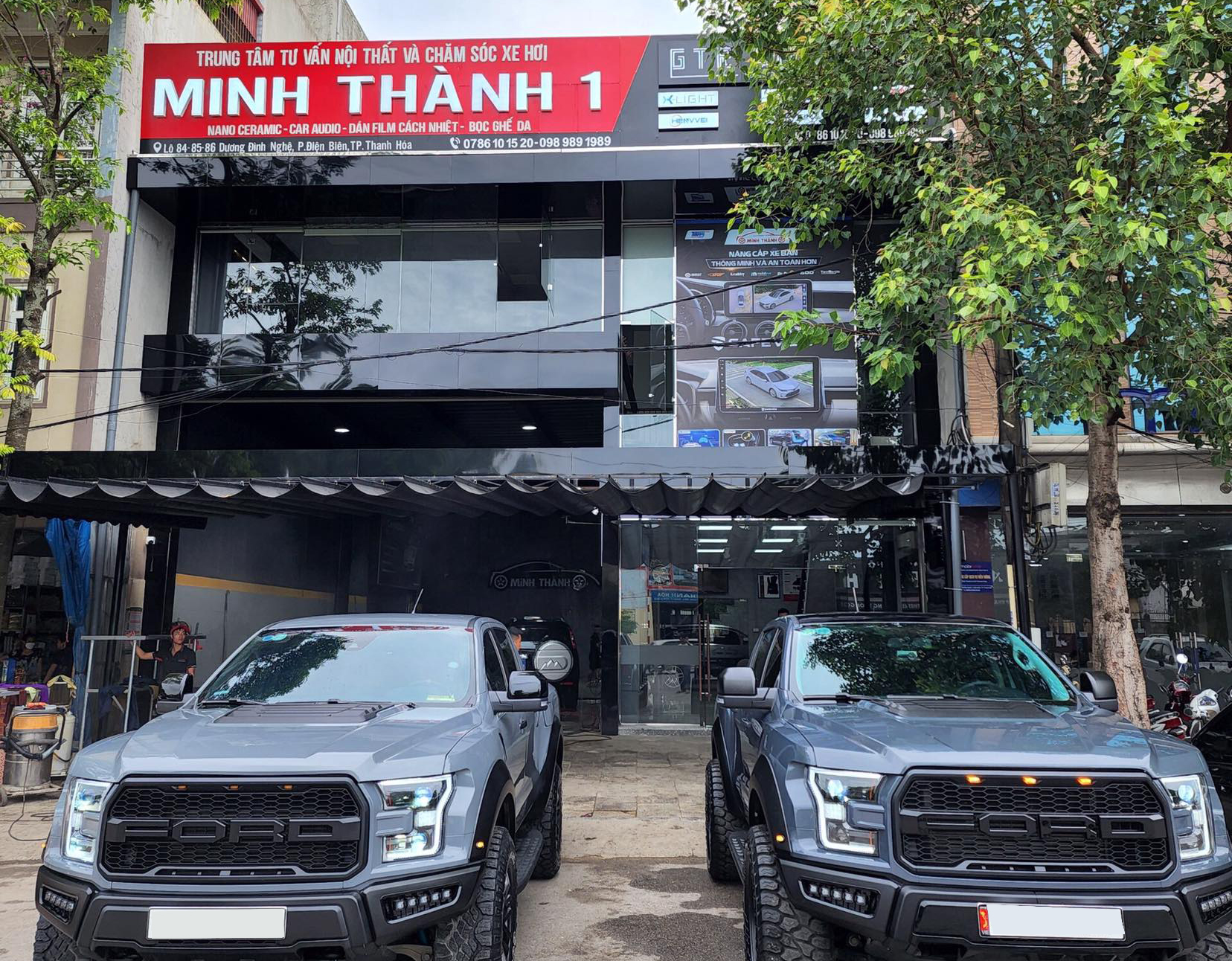 độ đèn xe thanh hóa