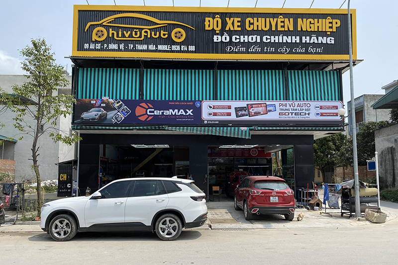 độ đèn led trong xe ô tô thanh hóa
