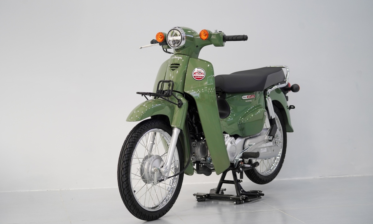 Honda Super Cub 110 Dau Tien Cap Ben Viet Nam 1