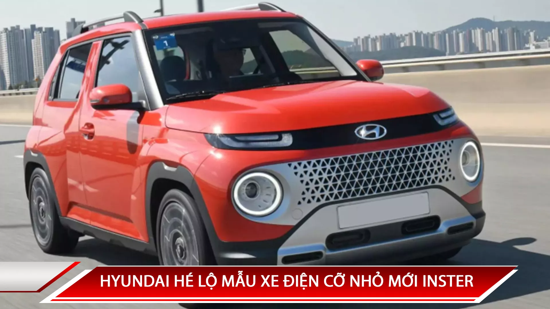 HYUNDAI HÉ LỘ MẪU XE ĐIỆN CỠ NHỎ MỚI INSTER
