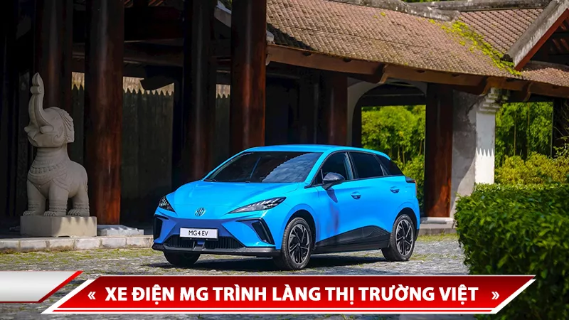 XE ĐIỆN MG TRÌNH LÀNG THỊ TRƯỜNG VIỆT - ĐỐI ĐẦU TRỰC DIỆN VỚI VF 6