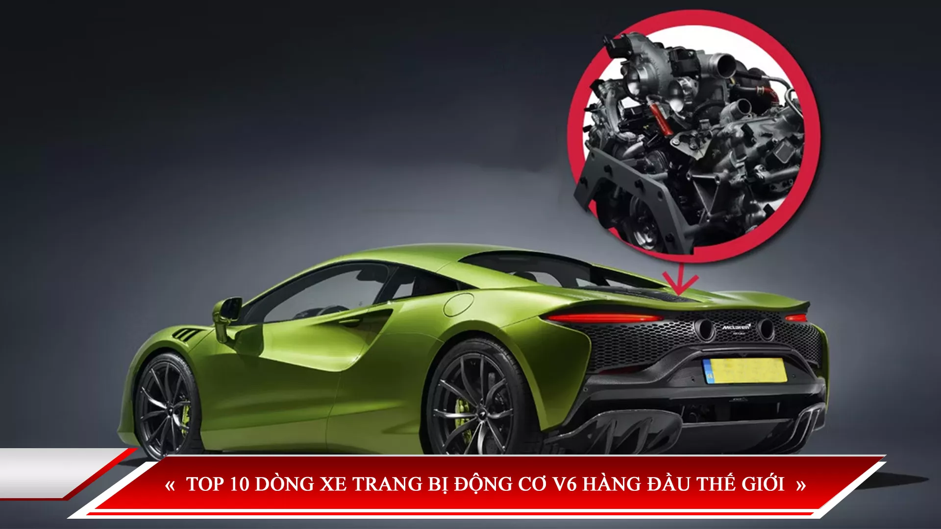 Top 10 xe dùng động cơ V6 đáng chú ý