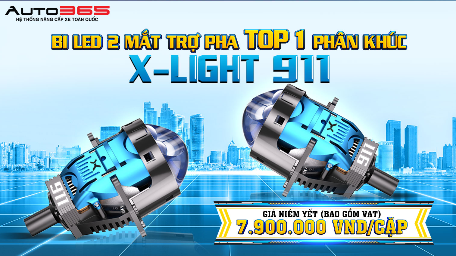 Bi Led X Light 911 Kiet Tac Anh Sang