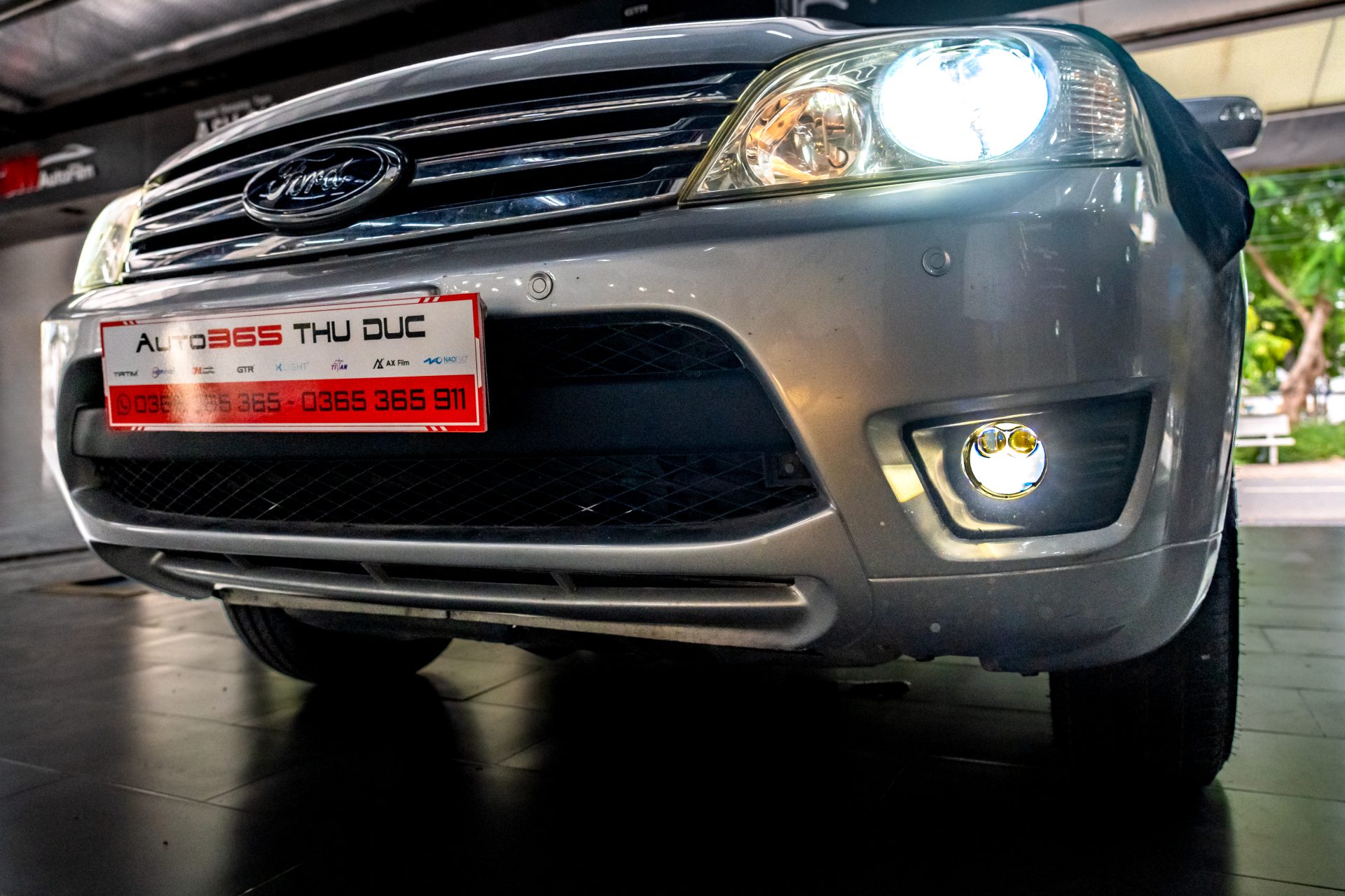 Nang Cap Ford Escape Do Den Naoevo S9 Pro Va G1 Turbo 9