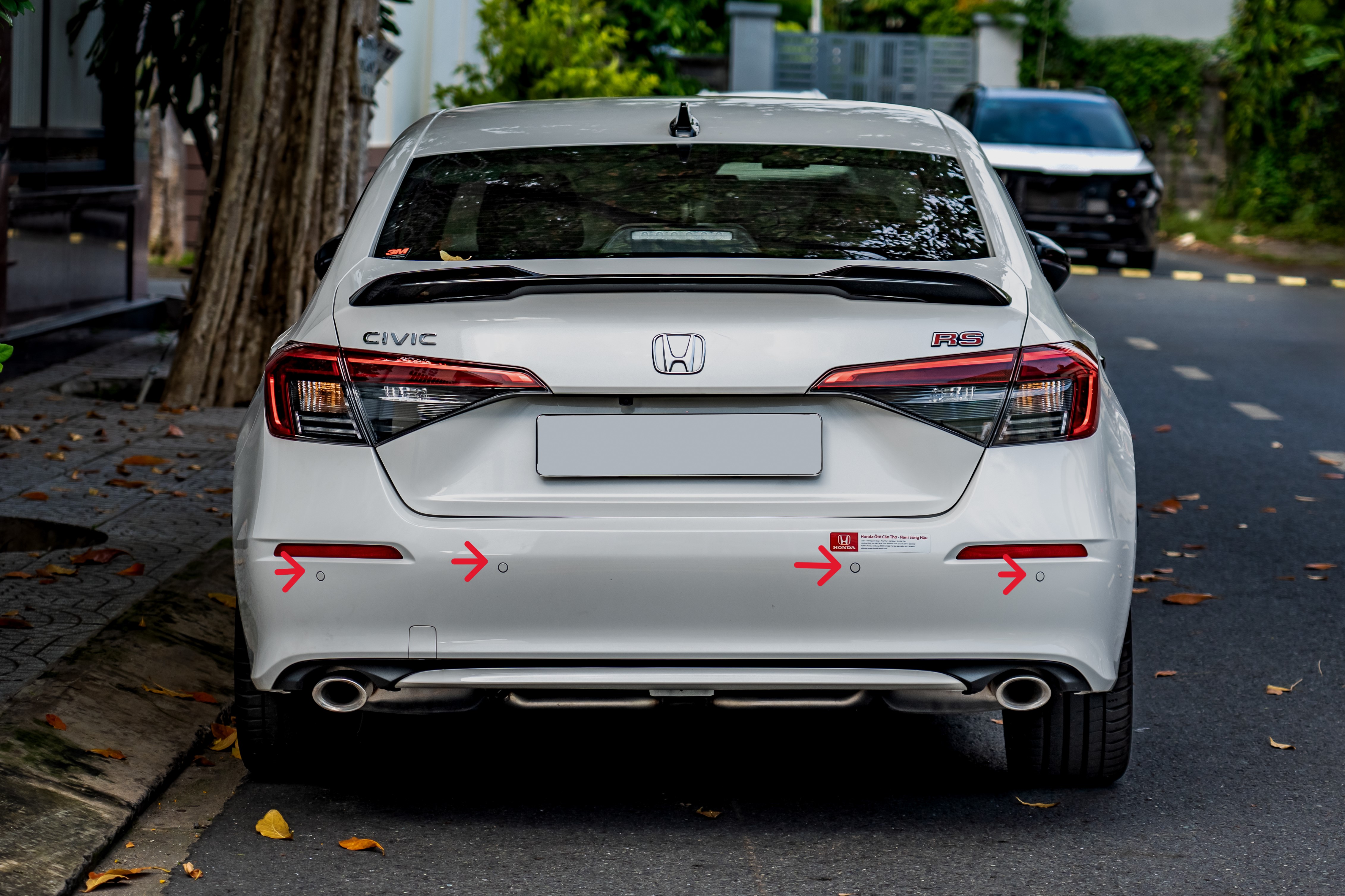 Honda Civic Lap Cam Bien Lui O To 14