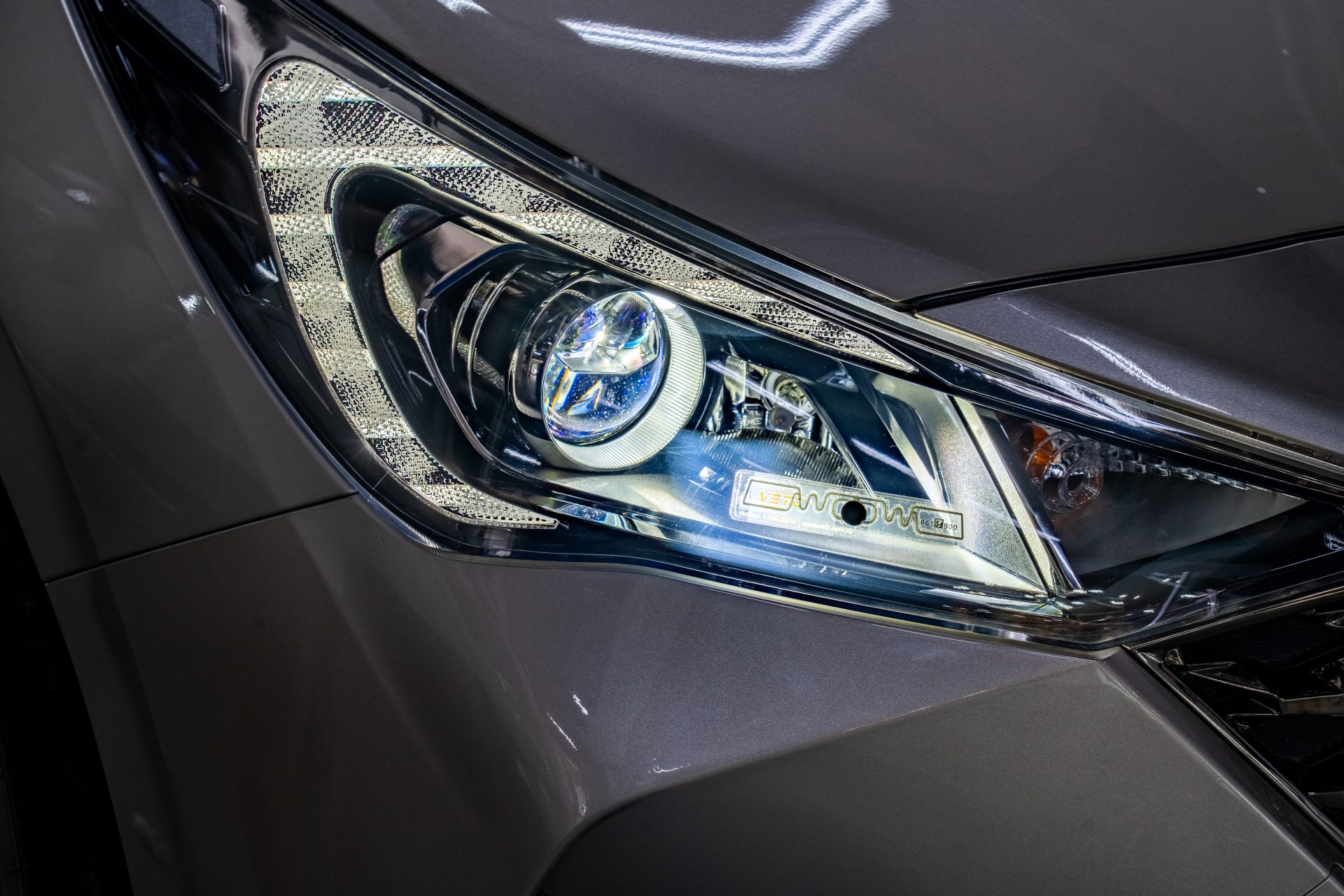 Hyundai Accent Do Den Bi Led X Light 911 Va NaoEvo S8 Pro 13