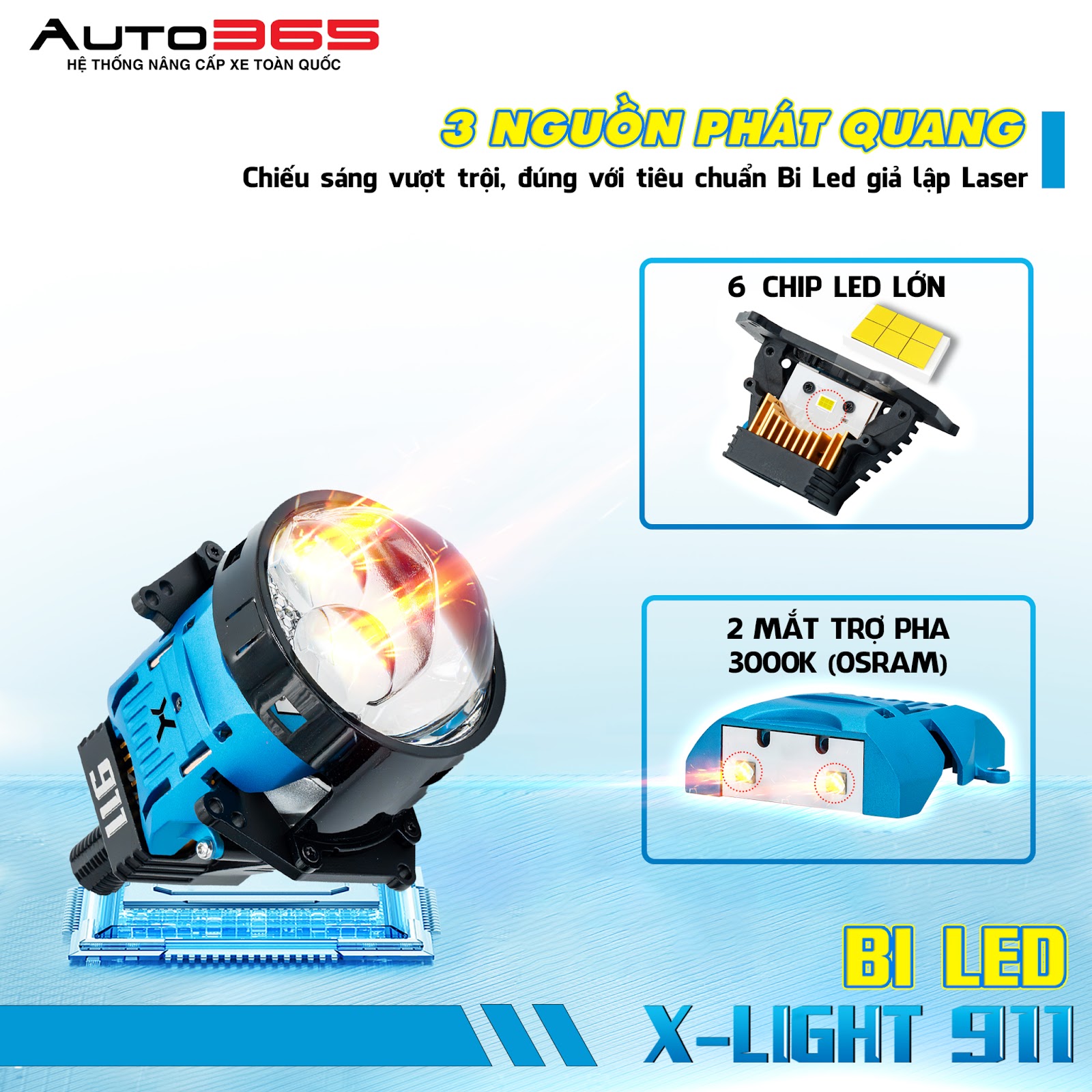 Top Bi Led Thuong Hieu X Light 5