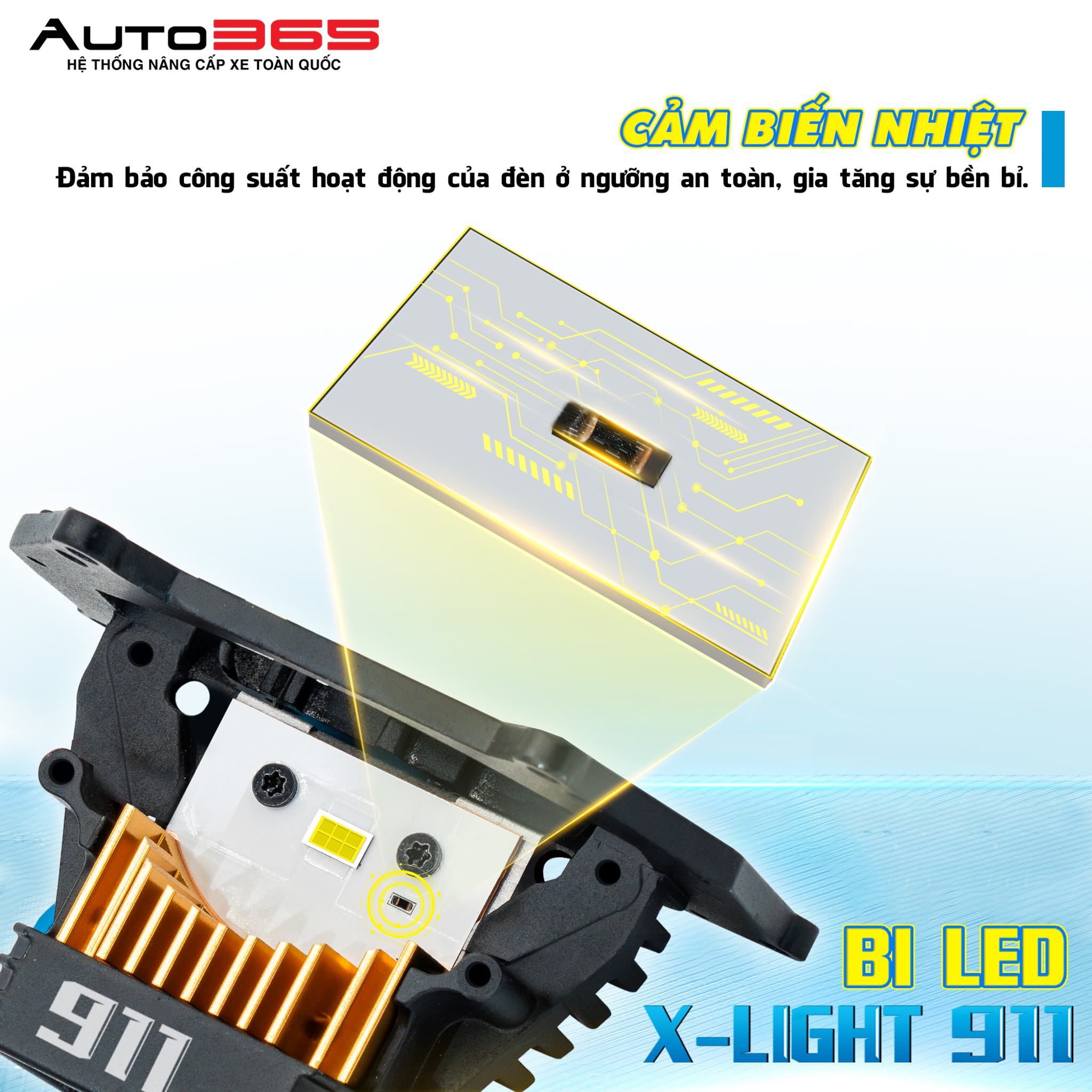Toyota Camry Do Den Bi Led X Light 911 1