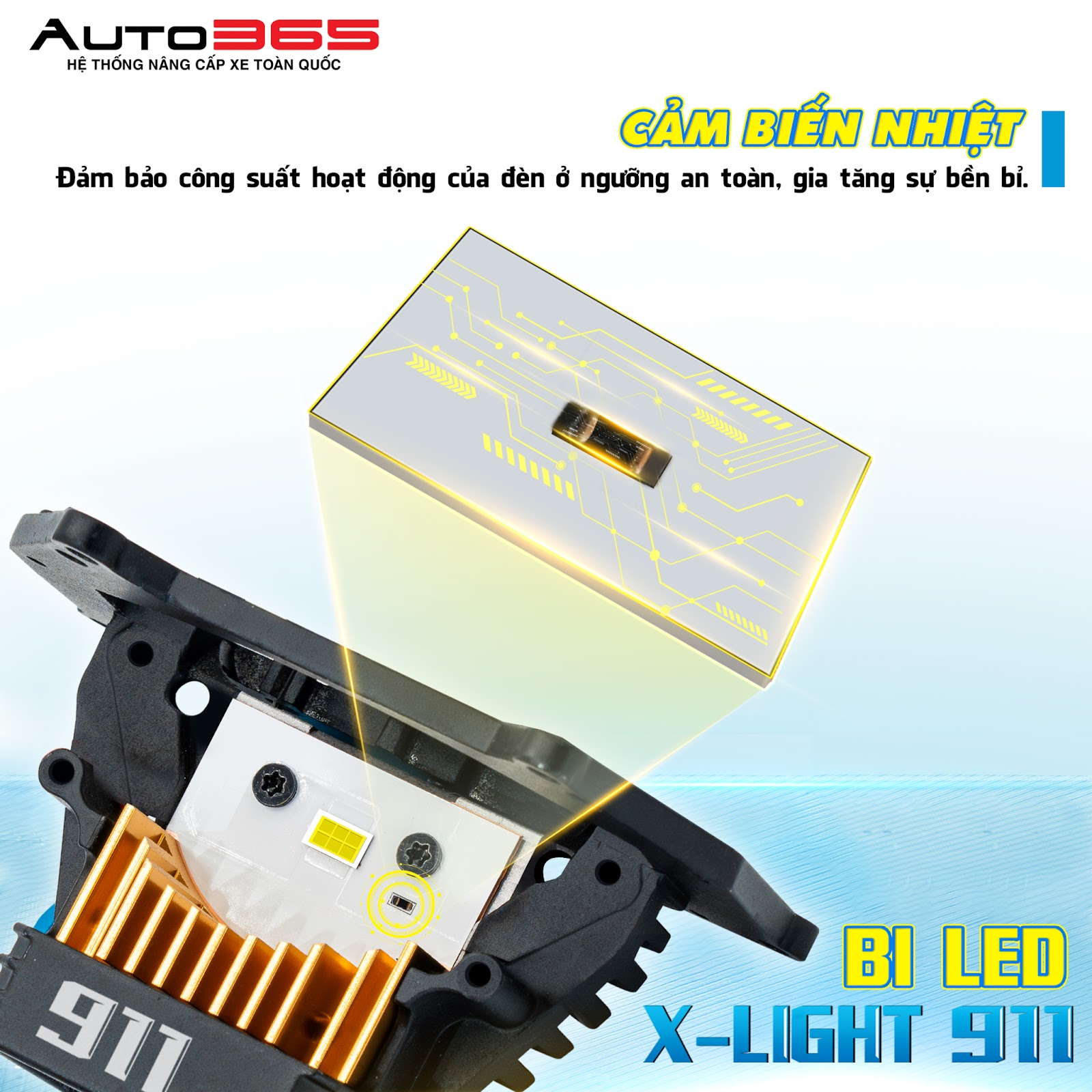 X Light 911 Bi Led Tro Pha Top 1 7