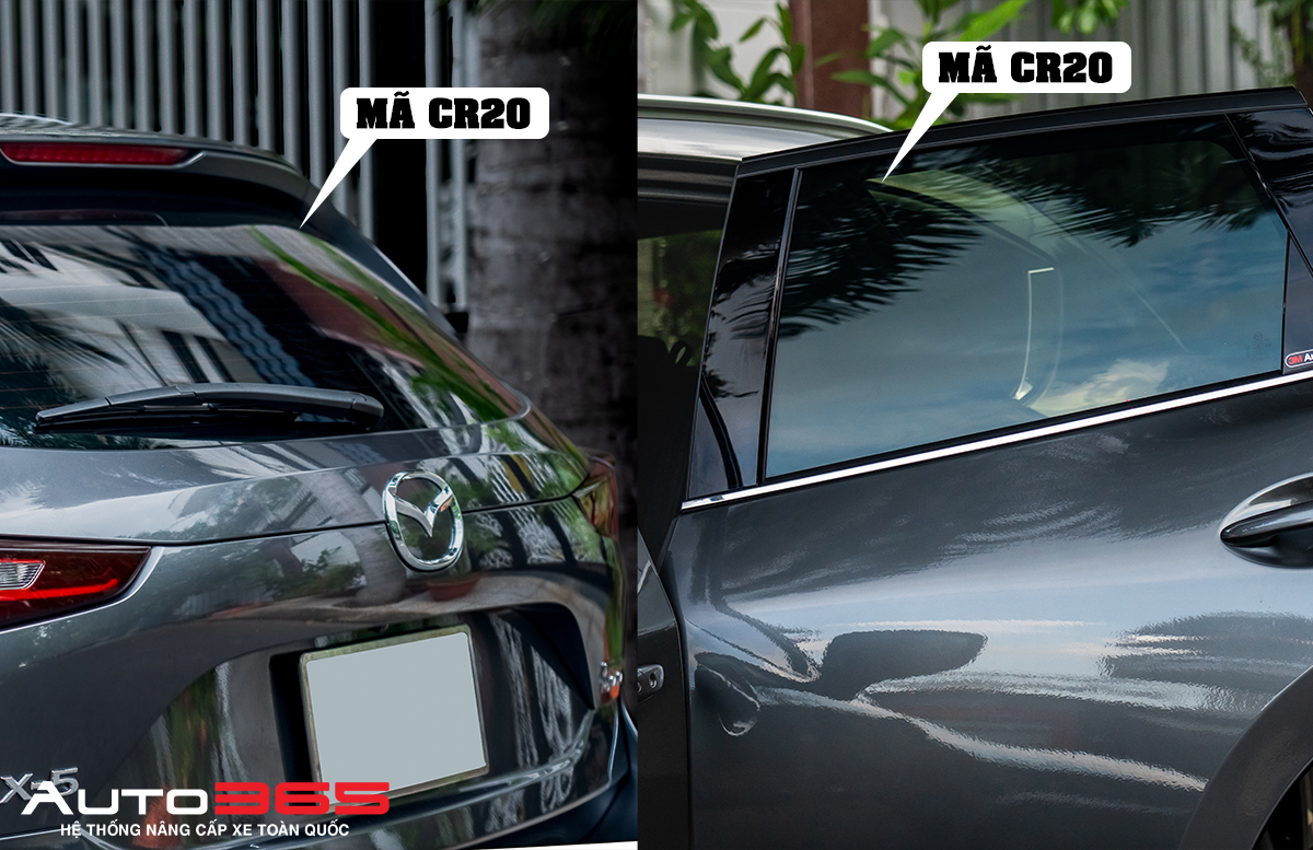 Mazda Cx 5 Dan Phim Cach Nhiet 3m Crystalline Pro 6