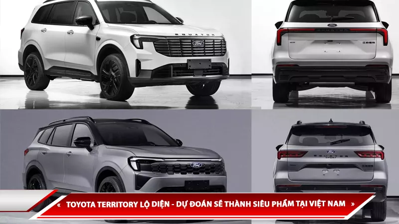 FORD TERRITORY 2024 LỘ DIỆN - DỰ ĐOÁN SẼ LÀ BOM TẤN TẠI VIỆT NAM