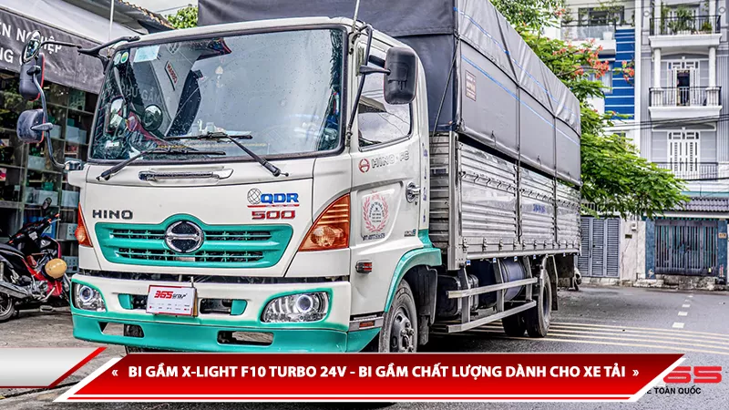 BI GẦM X-LIGHT F10 TURBO 24V - BI GẦM CHẤT LƯỢNG DÀNH CHO XE TẢI
