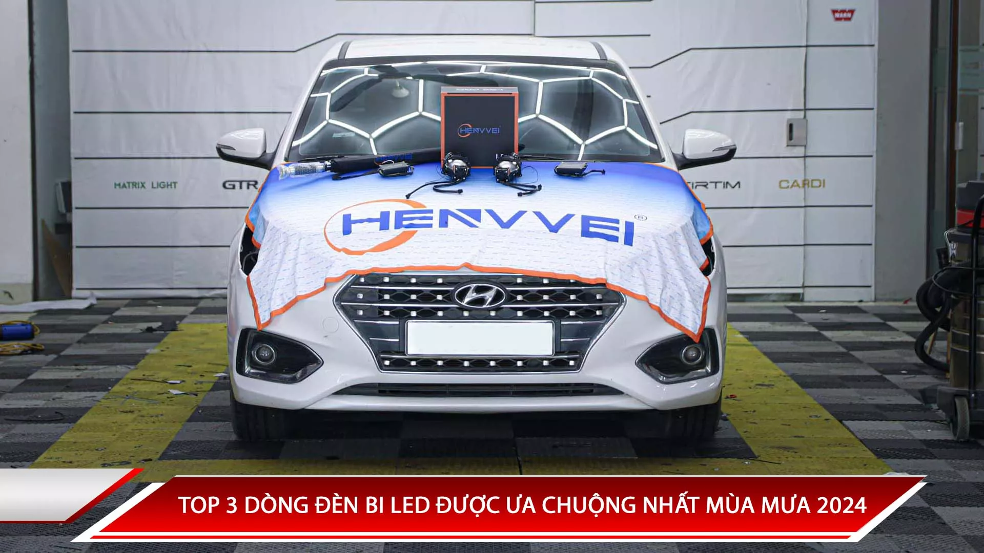 TOP 3 DÒNG ĐÈN BI LED Ô TÔ  ĐƯỢC ƯA CHUỘNG NHẤT MÙA MƯA 2024