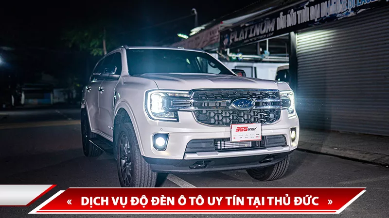 DỊCH VỤ ĐỘ ĐÈN Ô TÔ UY TÍN TẠI THỦ ĐỨC