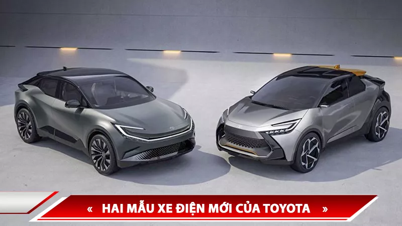 HAI MẪU XE ĐIỆN MỚI CỦA TOYOTA