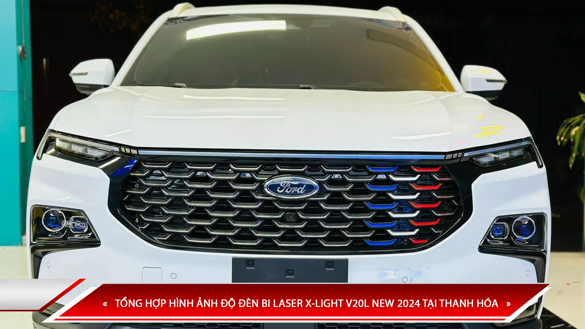 TỔNG HỢP HÌNH ẢNH ĐỘ ĐÈN BI LASER X-LIGHT V20L NEW 2024 TẠI THANH HÓA