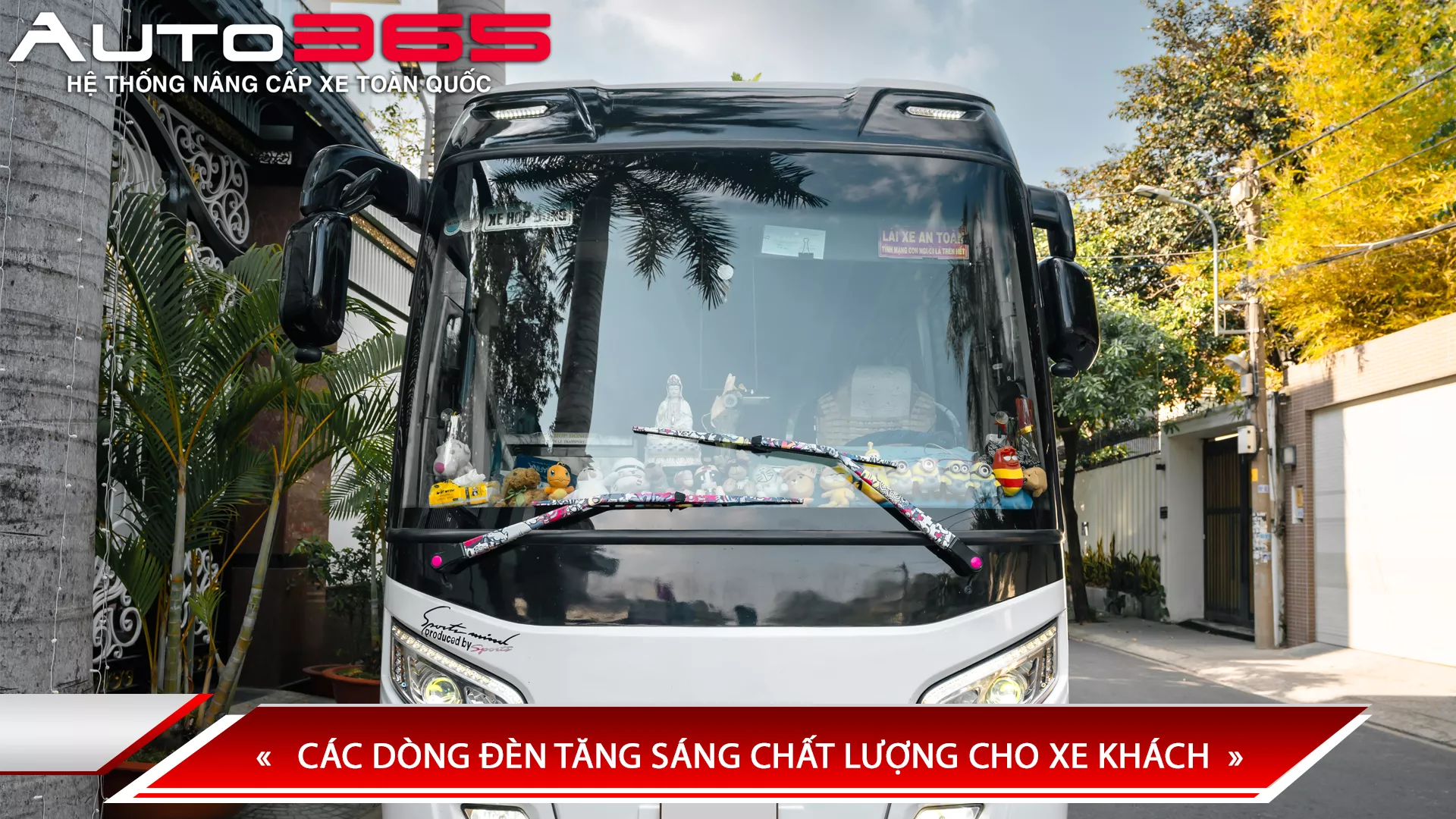 CÁC DÒNG ĐÈN TĂNG SÁNG CHẤT LƯỢNG CHO XE KHÁCH