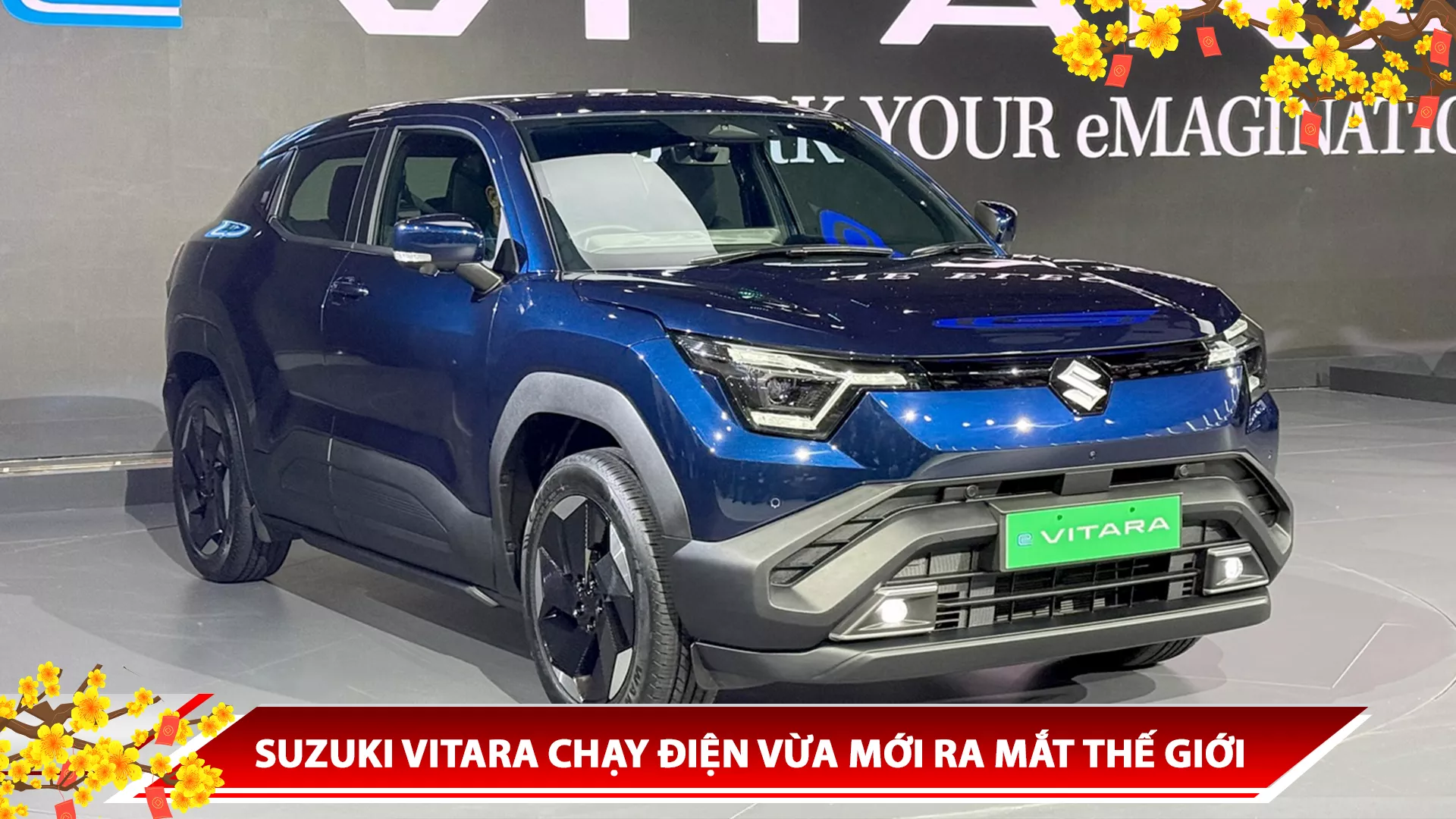 SUZUKI VITARA CHẠY ĐIỆN VỪA MỚI RA MẮT THẾ GIỚI