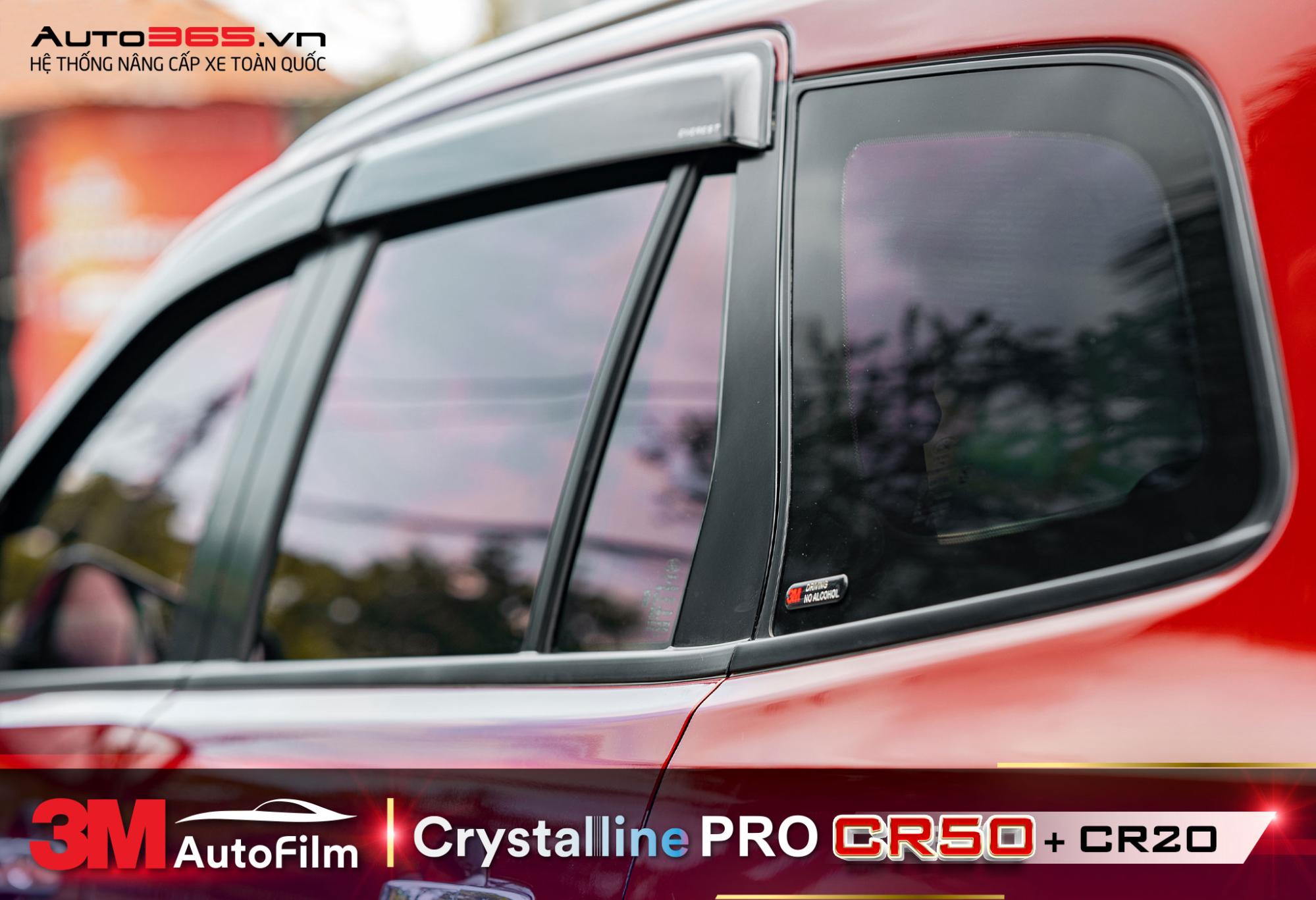 Ford Everest Dan Phim 3m Crystalline Pro Vi Tri Kinh Hong